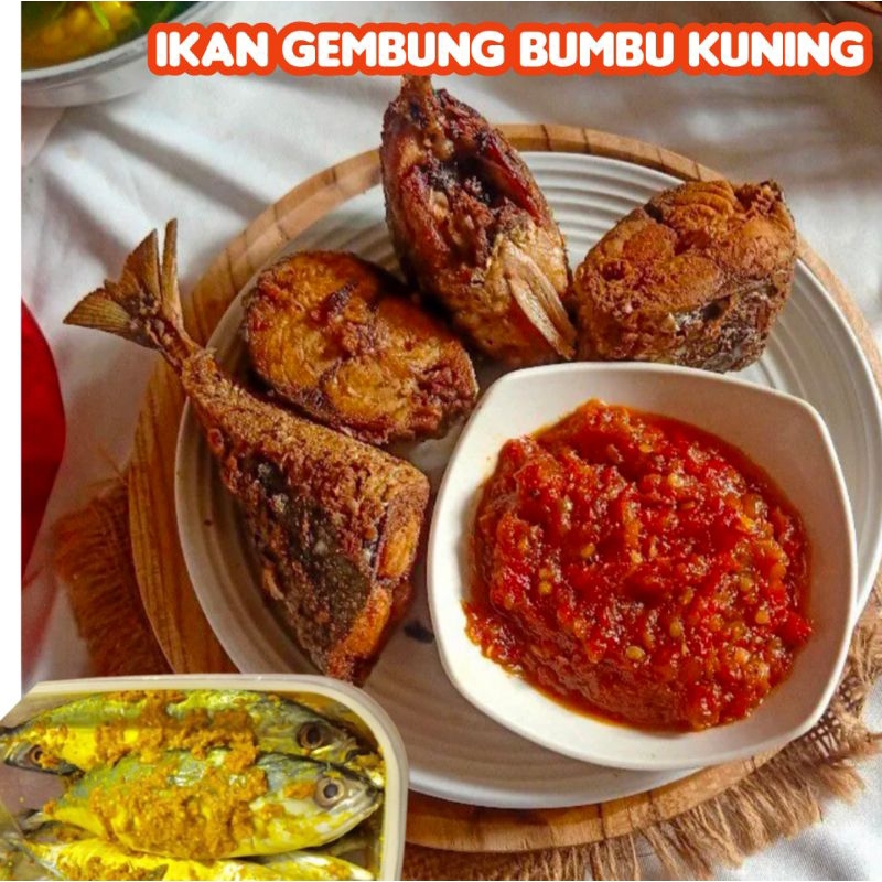 

ikan gembung goreng bumbu ungkep siap masak homemade frozen food halal catering ikan gembung goreng siap saji