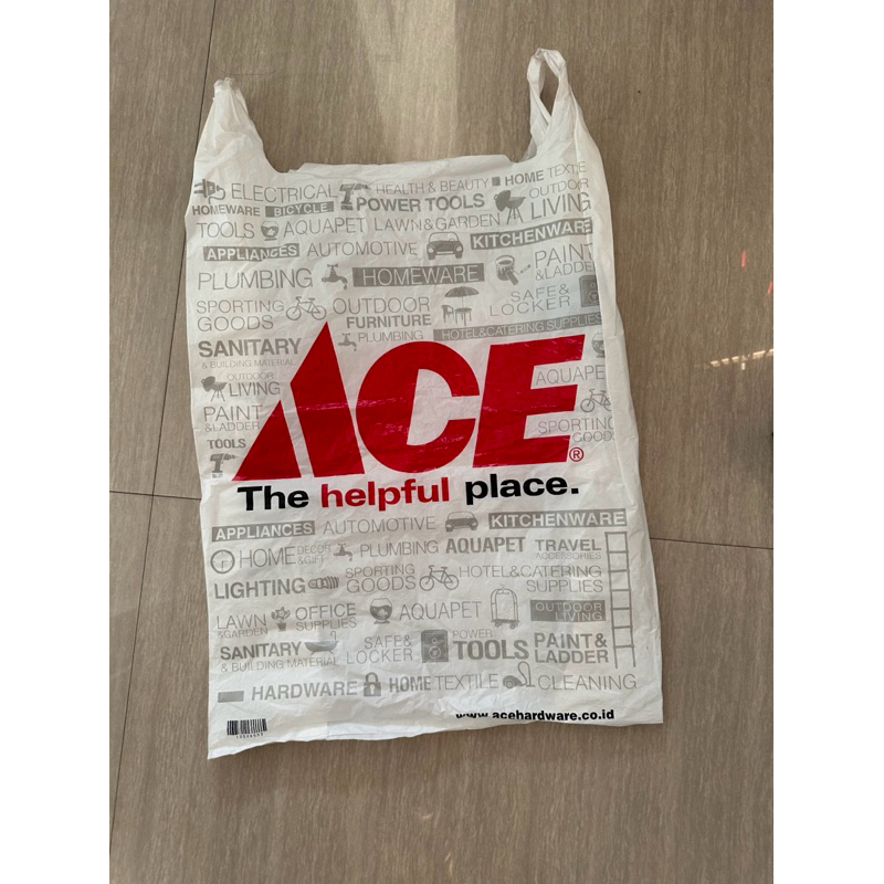 PLASTIK ACE HARDWARE (BESAR) / PLASTICBAG ACE HARDWARE
