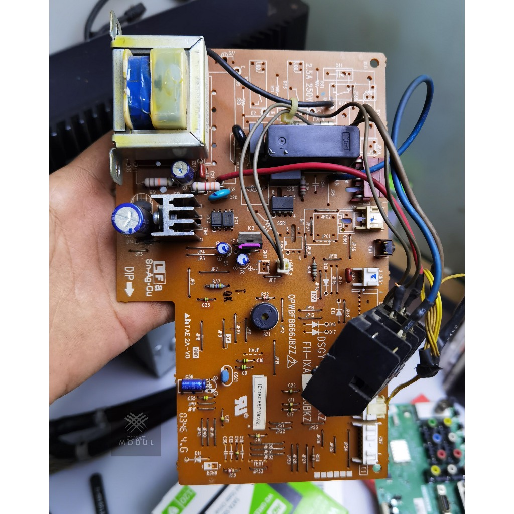 modul pcb ac sharp inverter / modul inverter indoor sharp / sharp QPWBFB666JBZZ