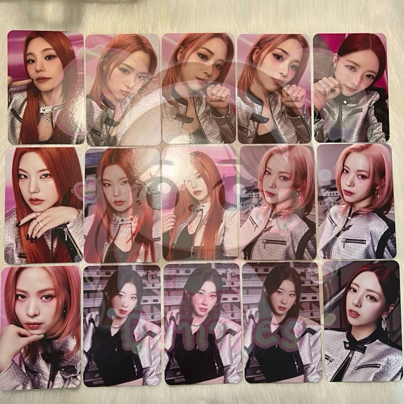 [READY] photocard ITZY 2nd world tour merch trading card Official
