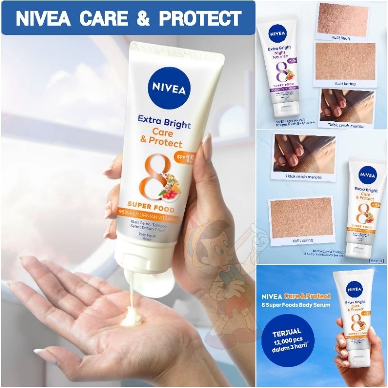 NIVEA CARE & PROTECT BODY SERUM