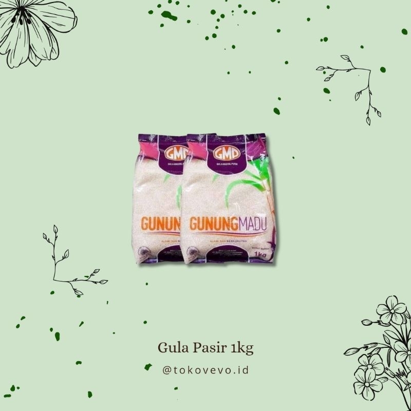 

Gula Pasir 1kg | Termurah Promo Rose Brand GMP