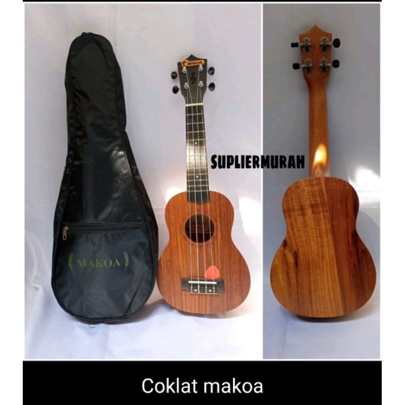 Ukulele Makoa Soprano 21" Warna Coklat