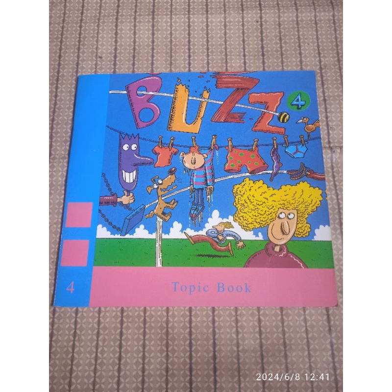 buku children's English topic book 4