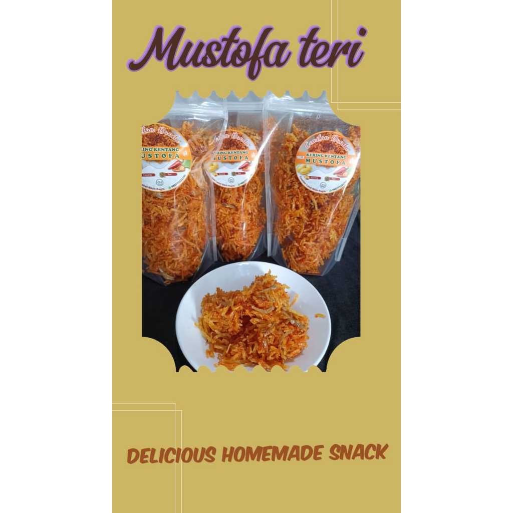 

Promo!!! Kentang Mustofa Cemilan Bunda Original TANPA MSG Kualitas Premium