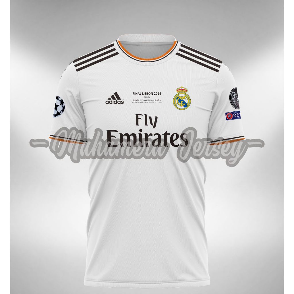 Jersey Real Madrid Home 2014 Final UCL