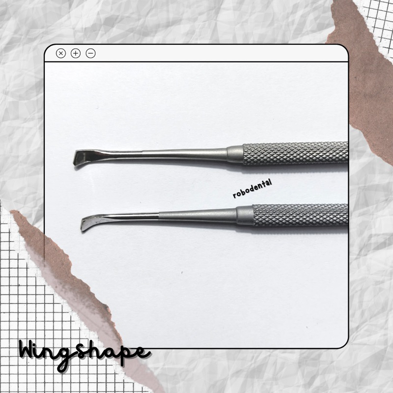 WINGSHAPE DENTAL SCALER MANUAL KANAN KIRI