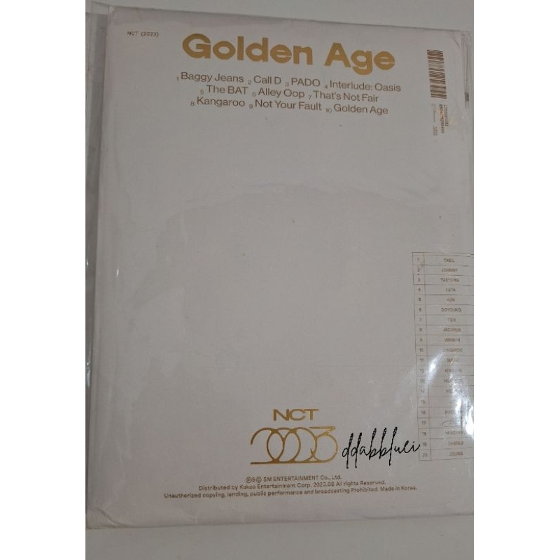 [Sealed] Golden Age Collecting Jaemin Vers.