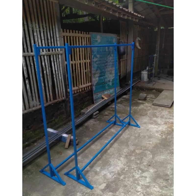 Jemuran baju besi galvanis