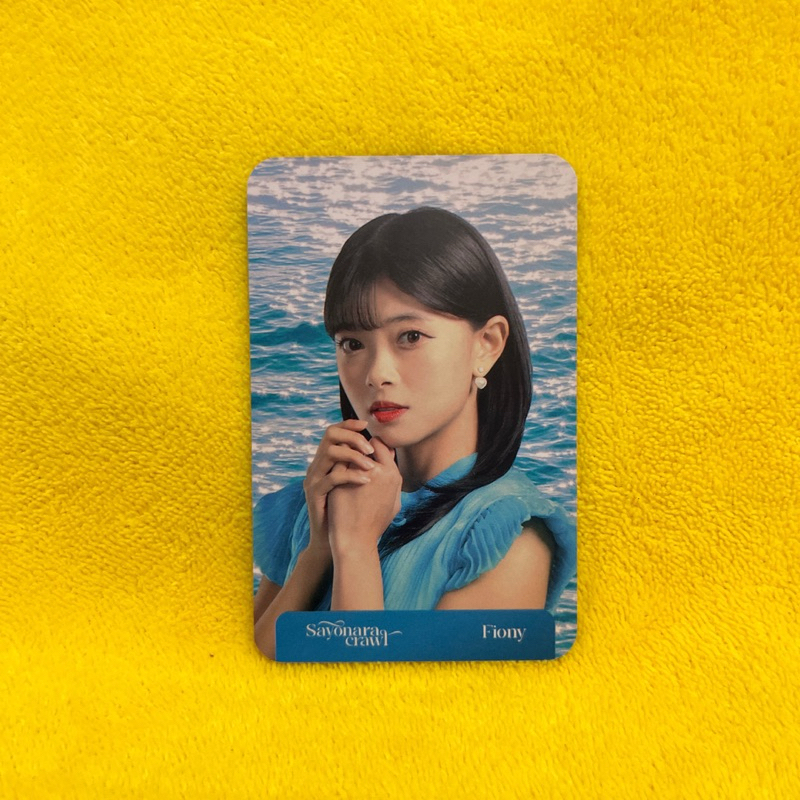 photocard jkt48 fiony sayonara crawl official