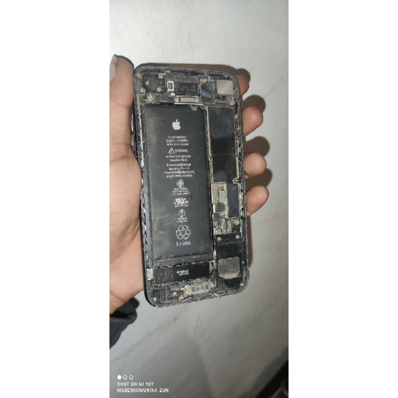 iphone 7 a1660 mesin normal lcd tc pecah