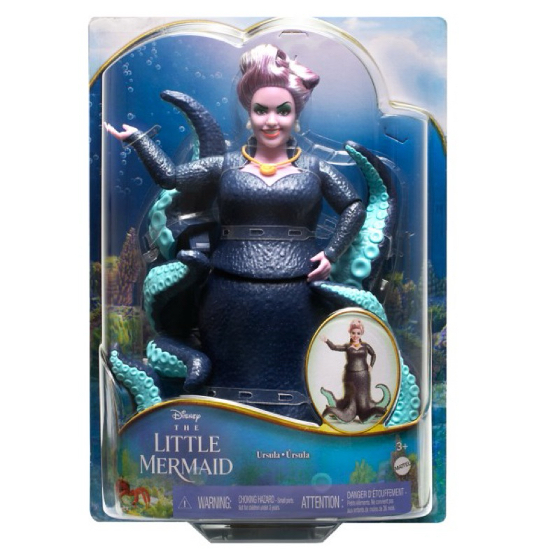Disney The Little Mermaid URSULA DOLL Live Action Film 11 Inch Figure