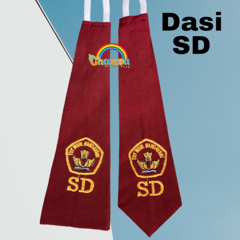 Dasi SD / Dasi SD Murah / Dasi Sekolah / Dasi Sekolah Dasar / Dasi Sekolah Dasar Murah / Sekolah Das