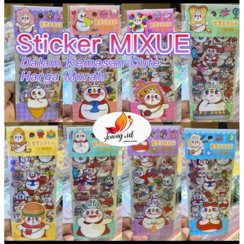 

Sticker Mixue isi 4 lembar