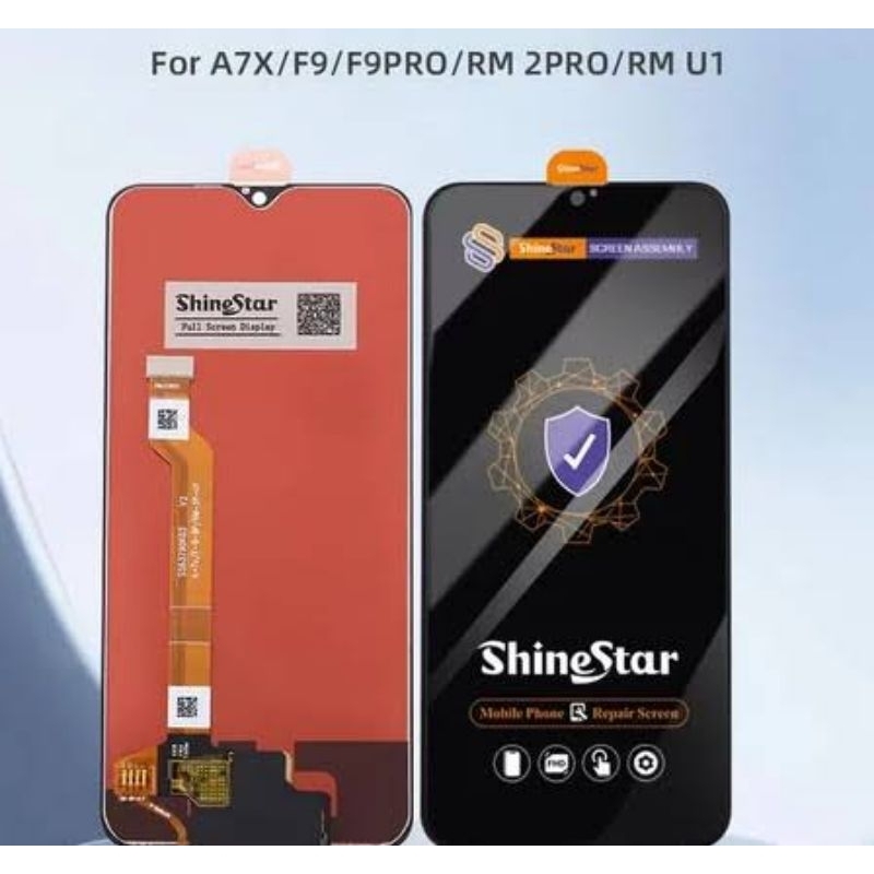 lcd touchscreen oppo f9/f9pro shinestar original100%