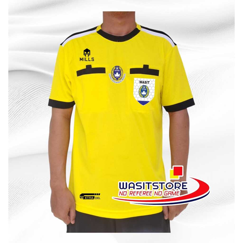 BAJU TUGAS WASIT MLLS 2024 (DADA PSSI - SAKU WASIT)