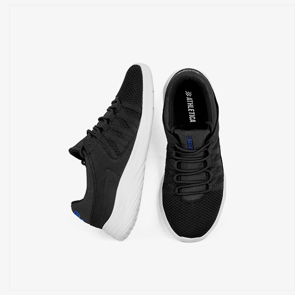 [SOVID] SEPATU Running Athletica - Warner 1 Black White