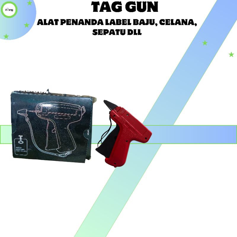 

Tag Gun Alat Penanda Label Baju, Celana, Sepatu Laundry