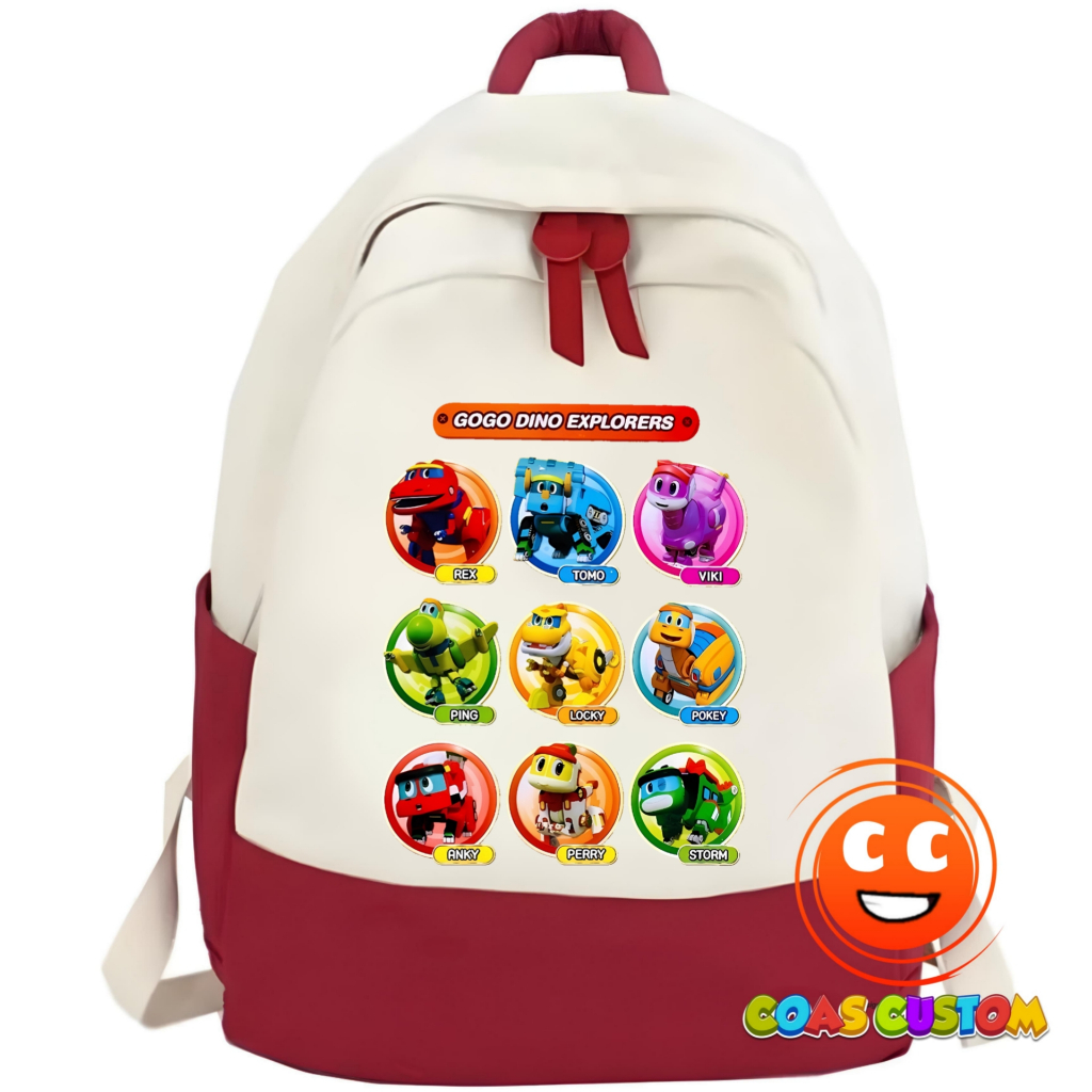 TAS RANSEL ANAK GOGODINO GOGO DINO EXPLORERS