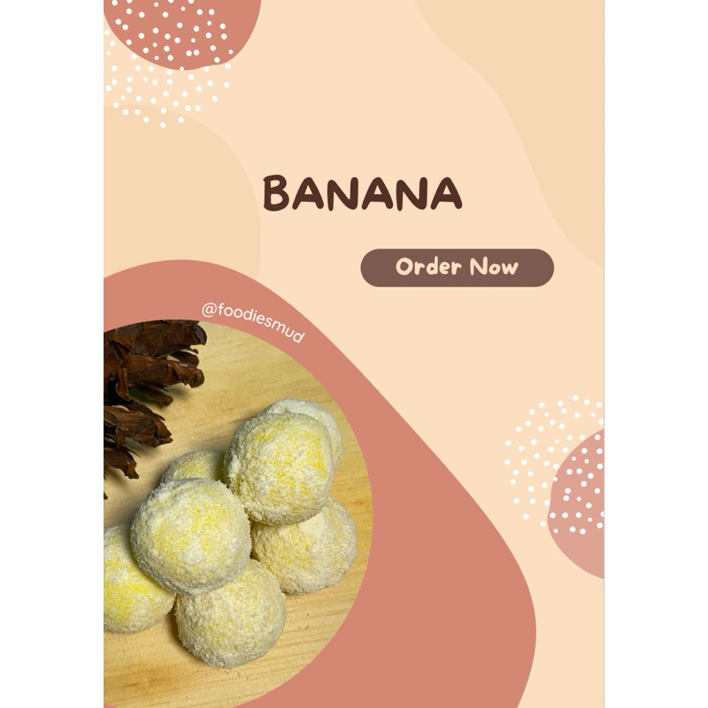 

BANANA | BOLA SUSU | BOLA SUSU DANCOW | BOLA SUSU TANPA TERIGU