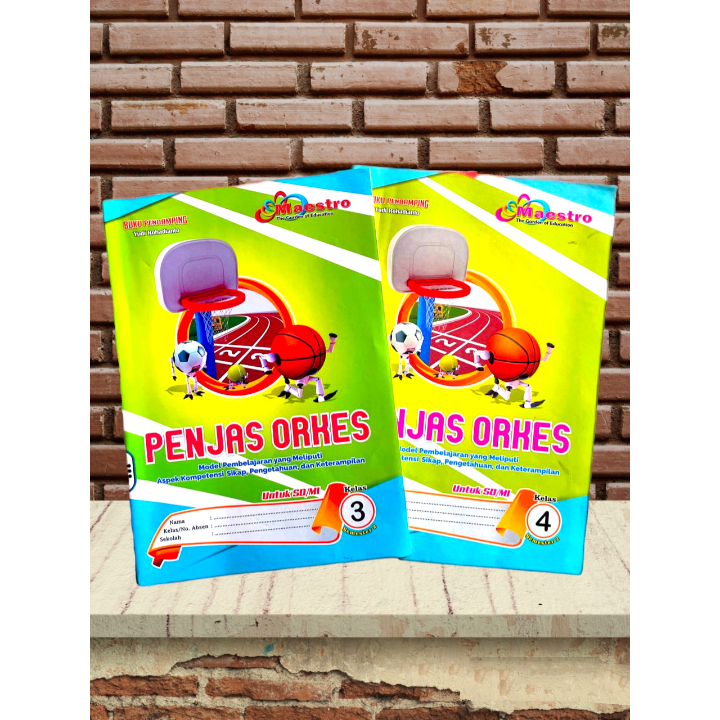 LKS MAESTRO KELAS 3 DAN 4 PENJAS ORKES SEMESTER 2 SD/MI
