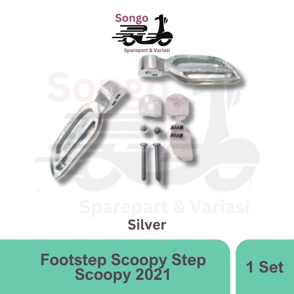 Foot Step Belakang Scoopy 2021 Postep Belakang Scoppy Pijakan Kaki Belakang