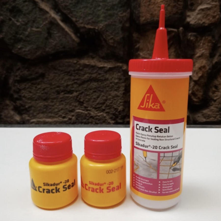 Sika penutup retak keramik beton crack seal