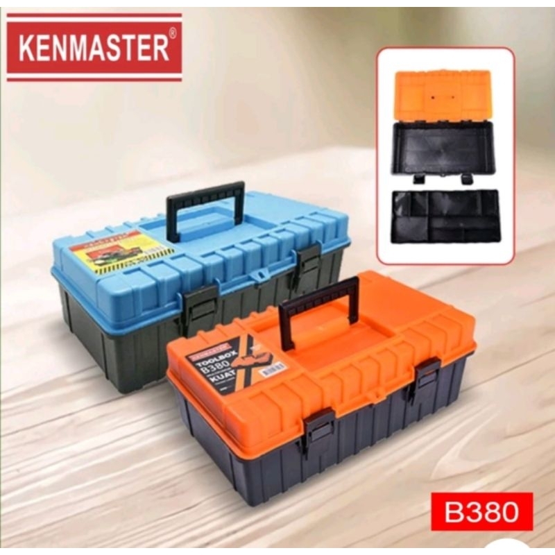 ToolBox Kenmaster B380 / Tool Box Penyimpanan Alat Perkakas / Kotak Alat Pertukangan Perbengkelan