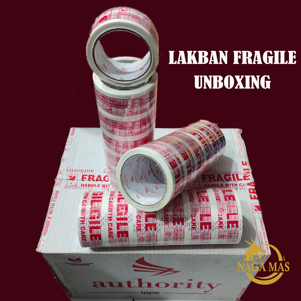 

Lakban Fragile Unboxing video untuk packing paket online