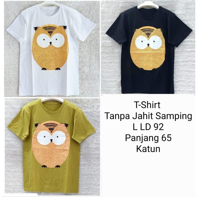 KAOS TANPA JAHIT SAMPING