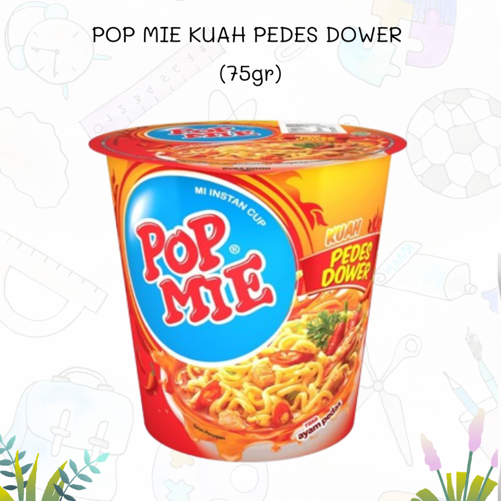 

Pop Mie Kuah Pedes Dower 75gr