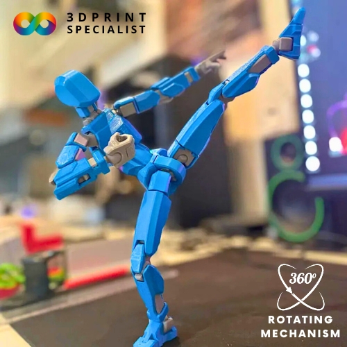 Articulated Dummy 13 Toy  Joint Figure Mainan Anak Dummy 13 Fleksibel - Dummy13 3DPrint