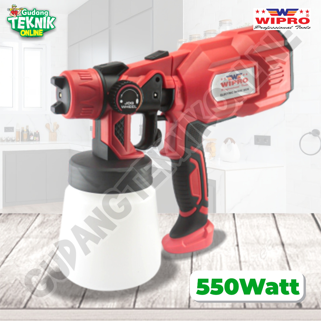 Spray Gun Elektrik 800ml SE1000 WIPRO / Alat Semprot Semprotan Cat Spraygun Listrik SE-1000 SE 1000 