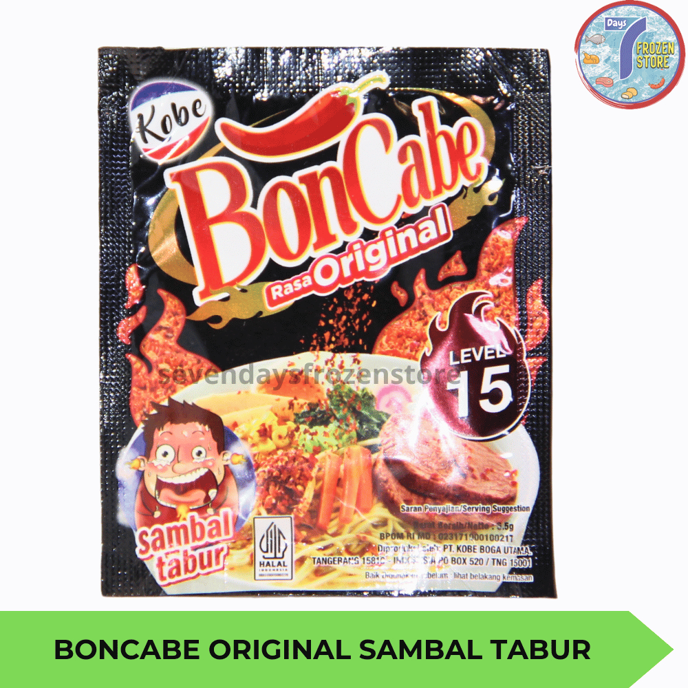 

Kobe Boncabe Sambal Tabur Pedas