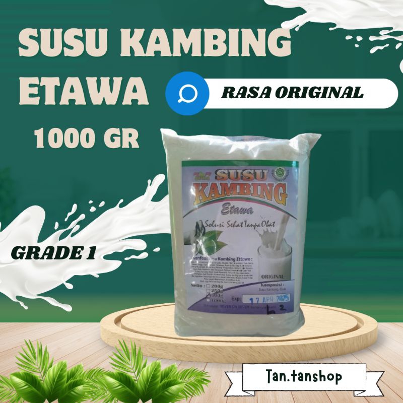 

SUSU KAMBING ETAWA RASA ORIGINAL 1000 GR