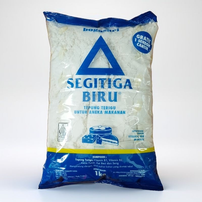 

Tepung Segitiga Biru 1kg & 500gr