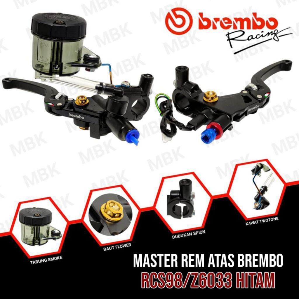 CAKRAM ATAS + HANDLE TABUNG JUMBO (RCS98) BREMBO