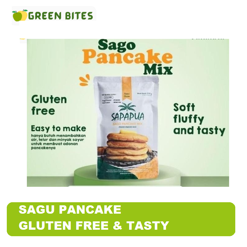 

SAPAPUA Sago Pancake Mix Gluten Free 200 gram