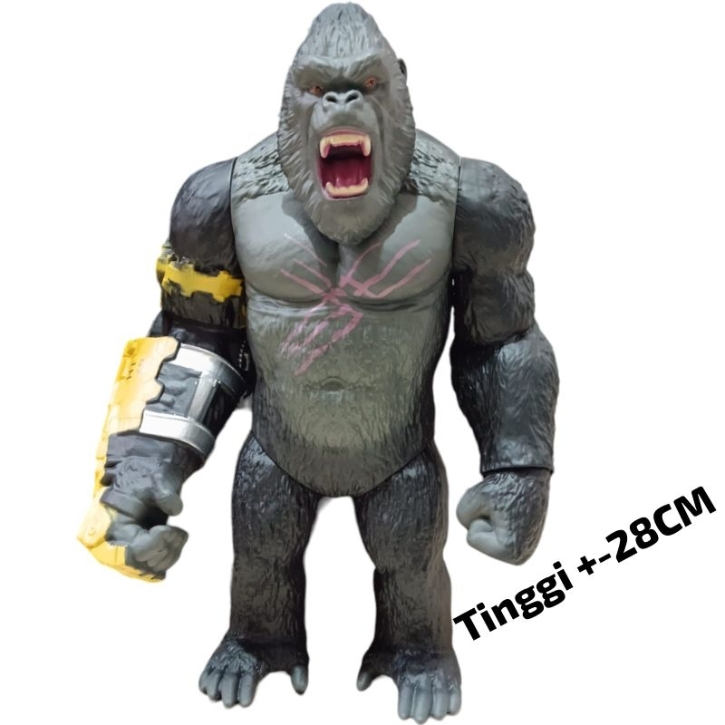 FIGURE KINGKONG GORILA SKULL ISLAND BESAR JUMBO