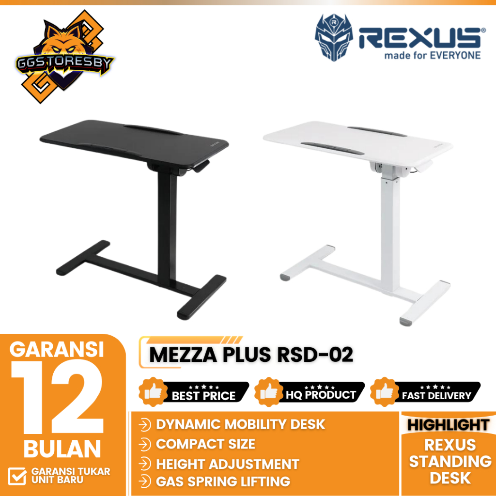 Rexus Mezza Plus Rsd-02 Standing Desk