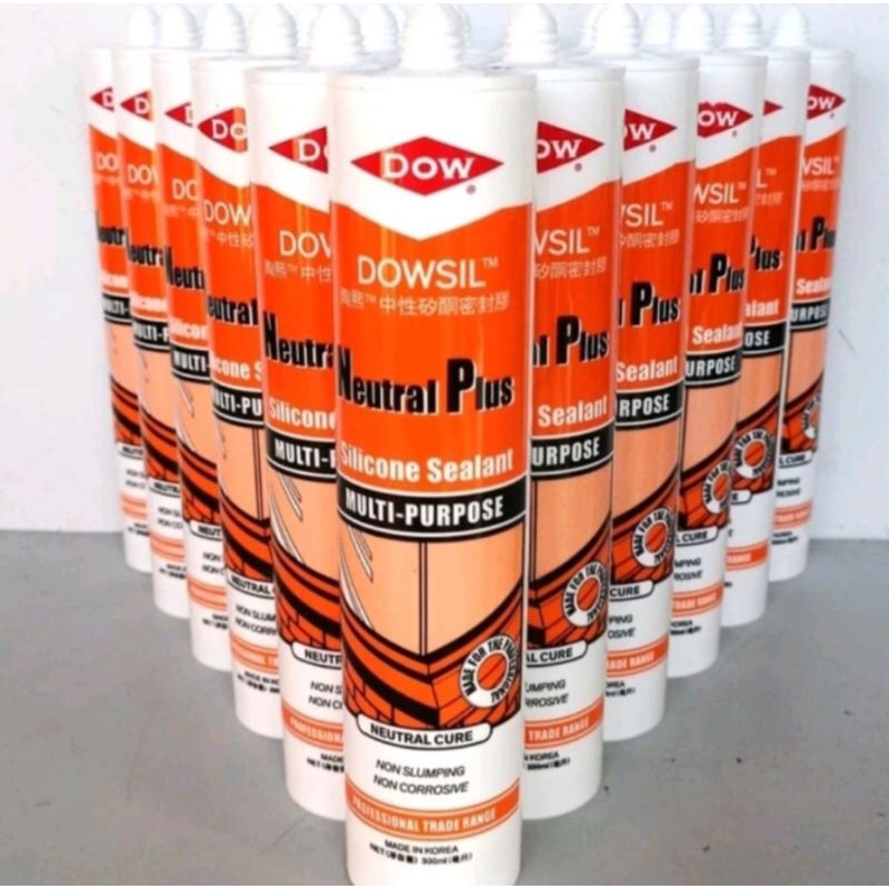 Silicone sealent dowsil neutral plus /lem kaca dowsil
