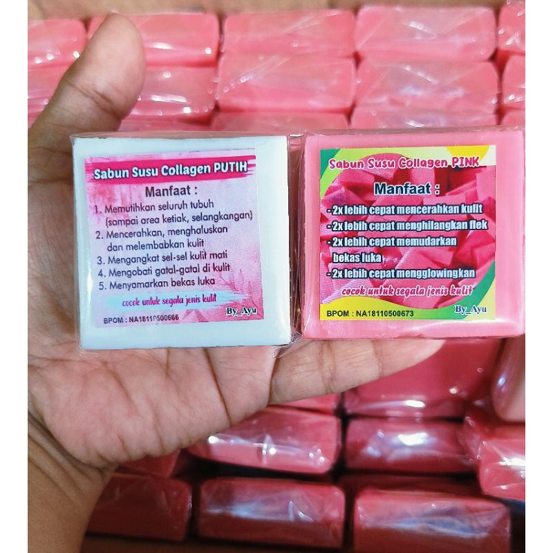 Sabun Susu Collagen VIRAL Pemutih Badan