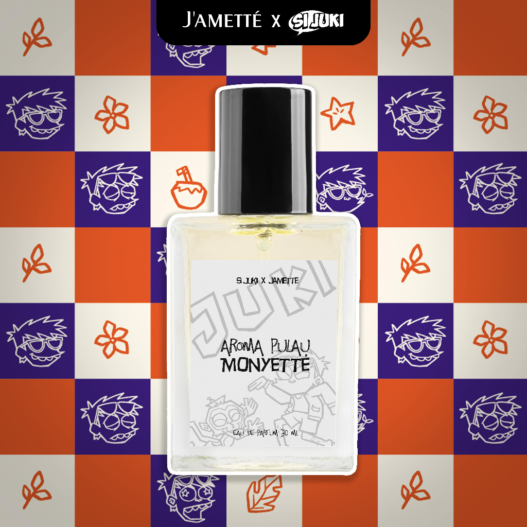 Jamette x Juki Aroma Pulau Monyette Perfume EDP 30 ml (Special Edition)