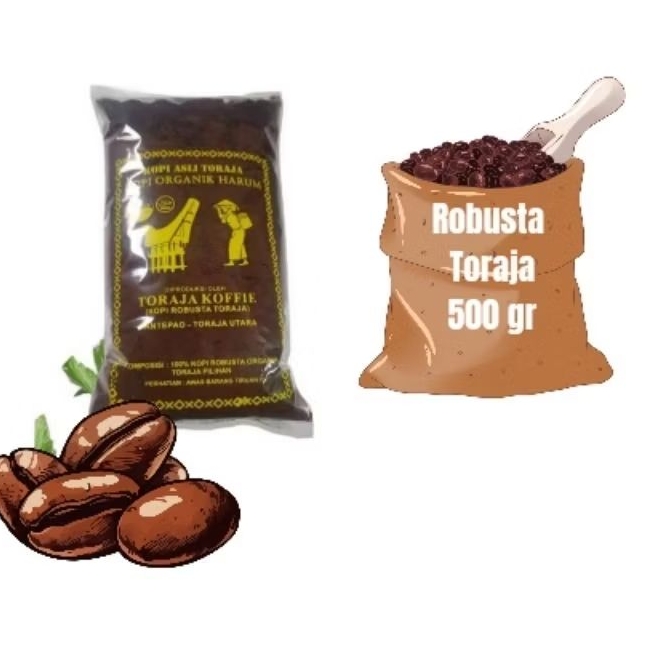 

Toraja Koffie Kopi Robusta Toraja Kopi Bubuk 500gr Kopi Toraja Asli