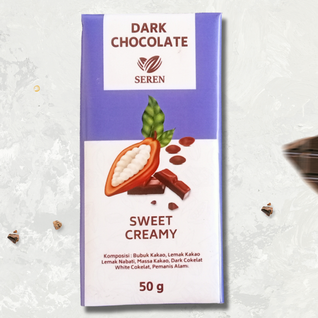 

Lezatoz_Genz Dark Coklat Bar Rendah Gula (+ Pemanis Alami) - Cokelat Hitam Manis Tanpa Susu