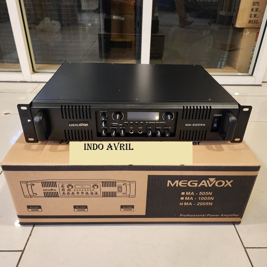POWER AMPLIFIER MEGAVOX MA 2005N / MA-2005 N/ MEGAVOX MA2005N