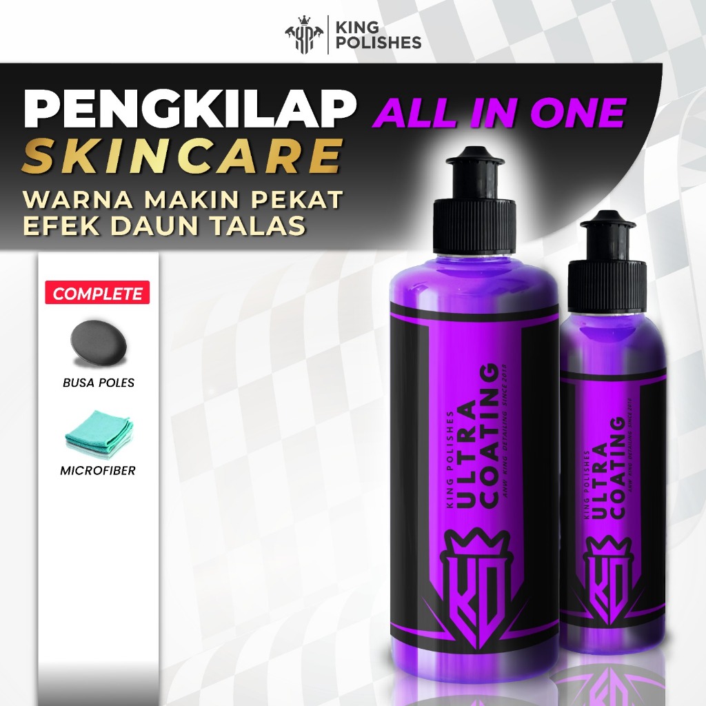 King Polishes Ultra Coating Coating Motor Ekonomis Nano Ceramic Coating Nano Coating Motor