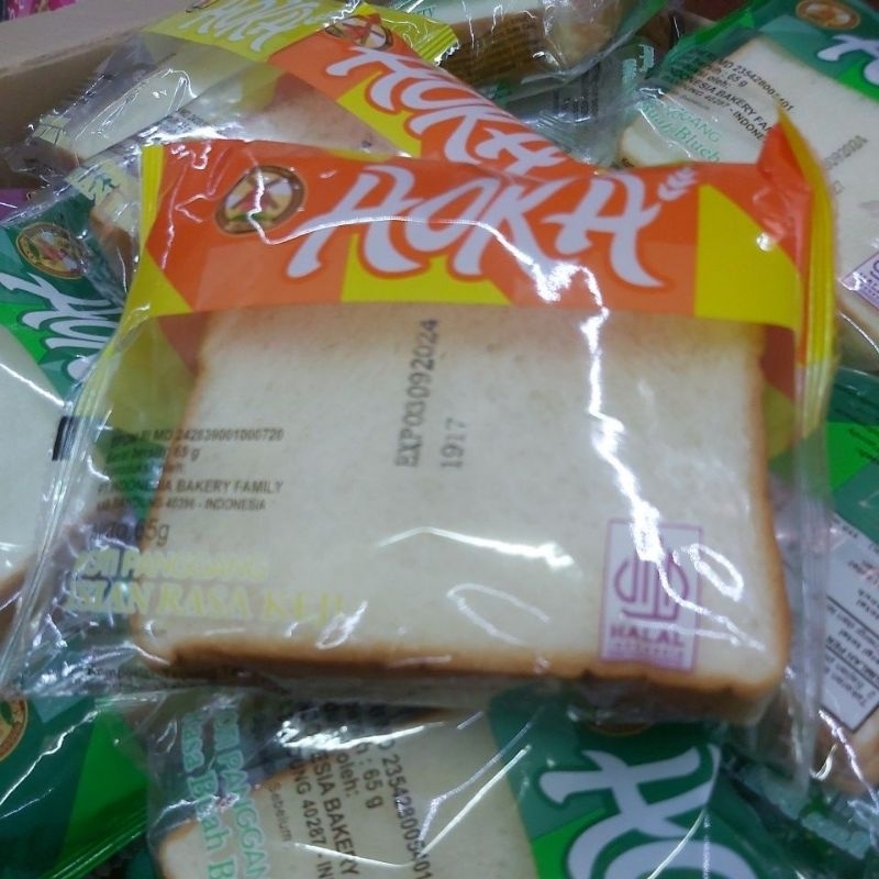 

Paket 12 Roti Aoka Random Roti Tawar Isi Selai Sandwich