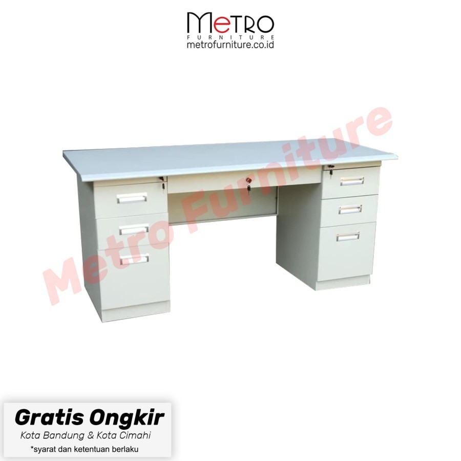 Meja Kantor/Meja Tulis Besi AA MD 160