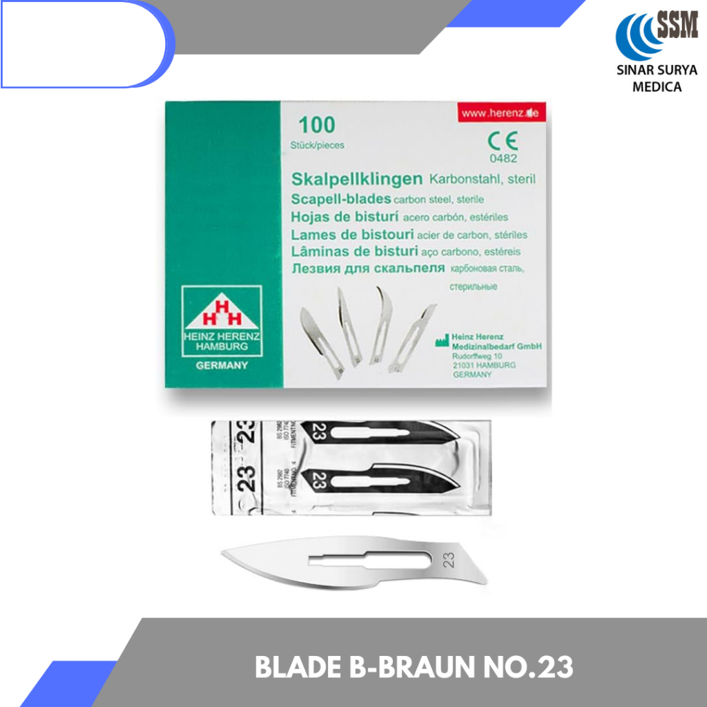 B Braun Aesculap Bisturi No 23 / Pisau Bedah B Braun